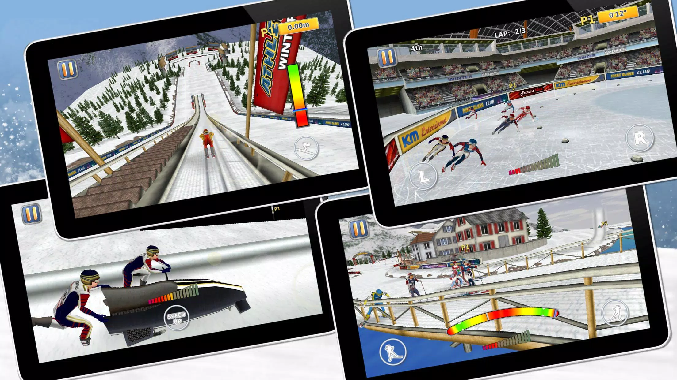 Athletics 2: Winter Sports Screenshot 1