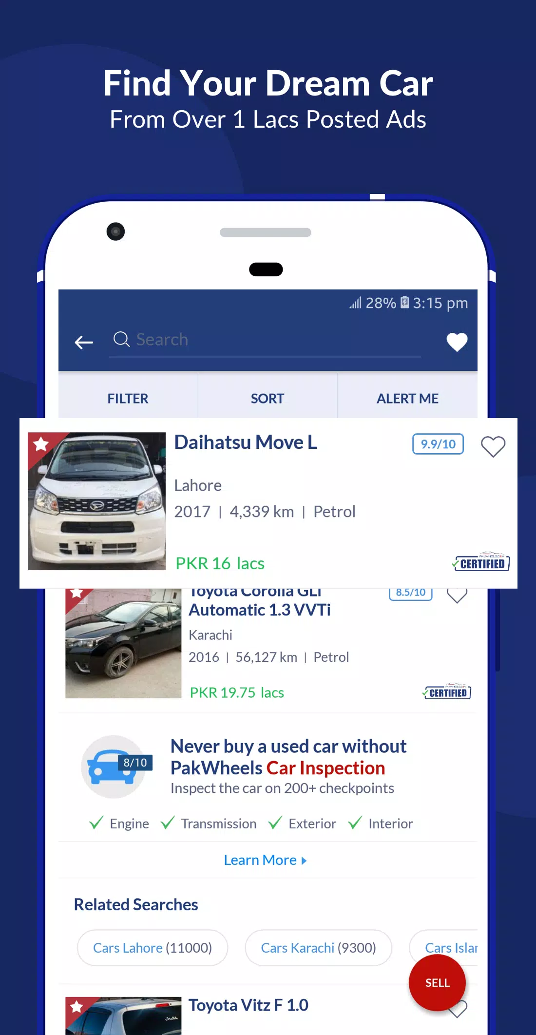 PakWheels স্ক্রিনশট 2