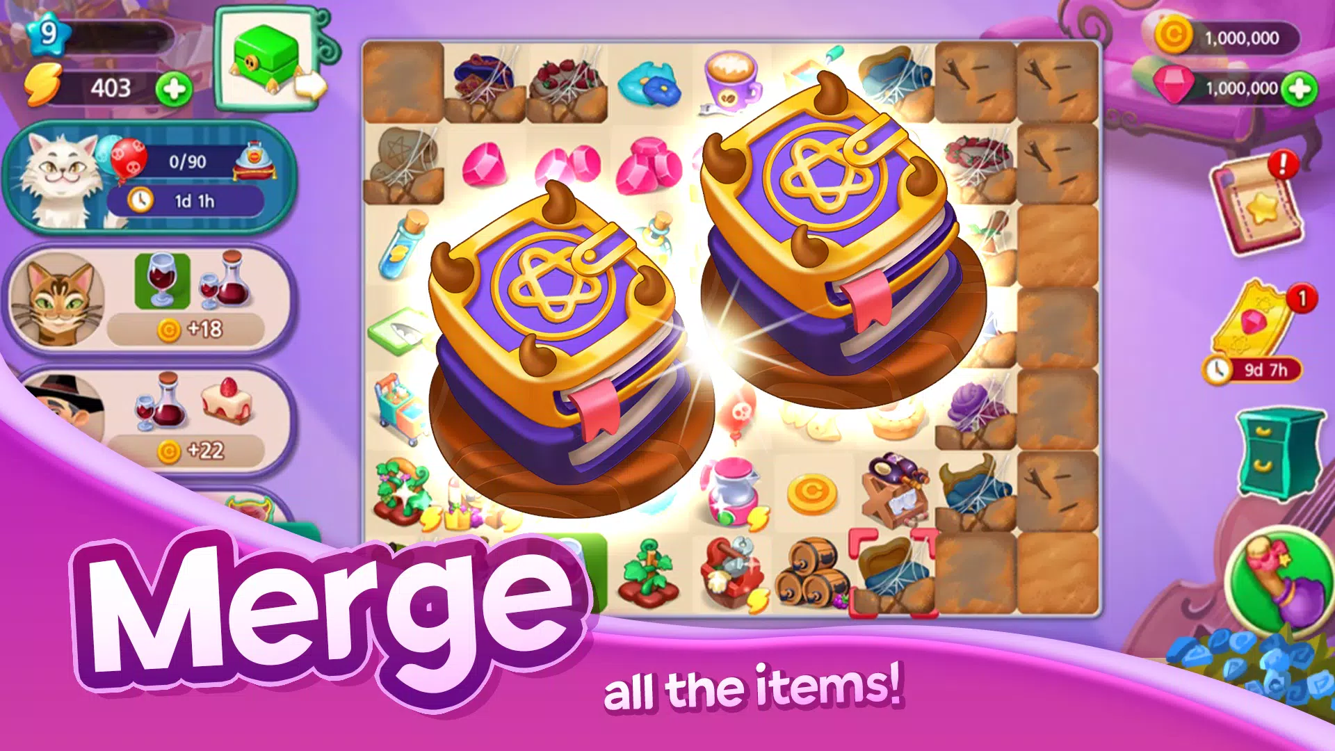 Merge Witch : Magic Story应用截图第1张