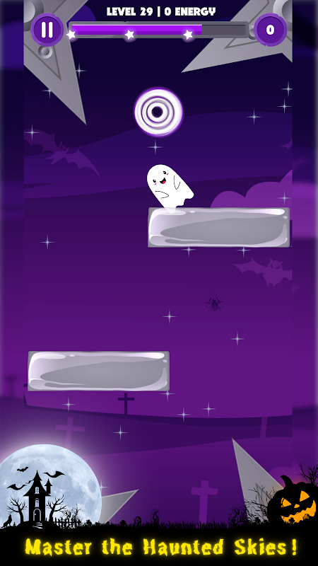 Ghost Glider: Spooky Adventure Скриншот 3