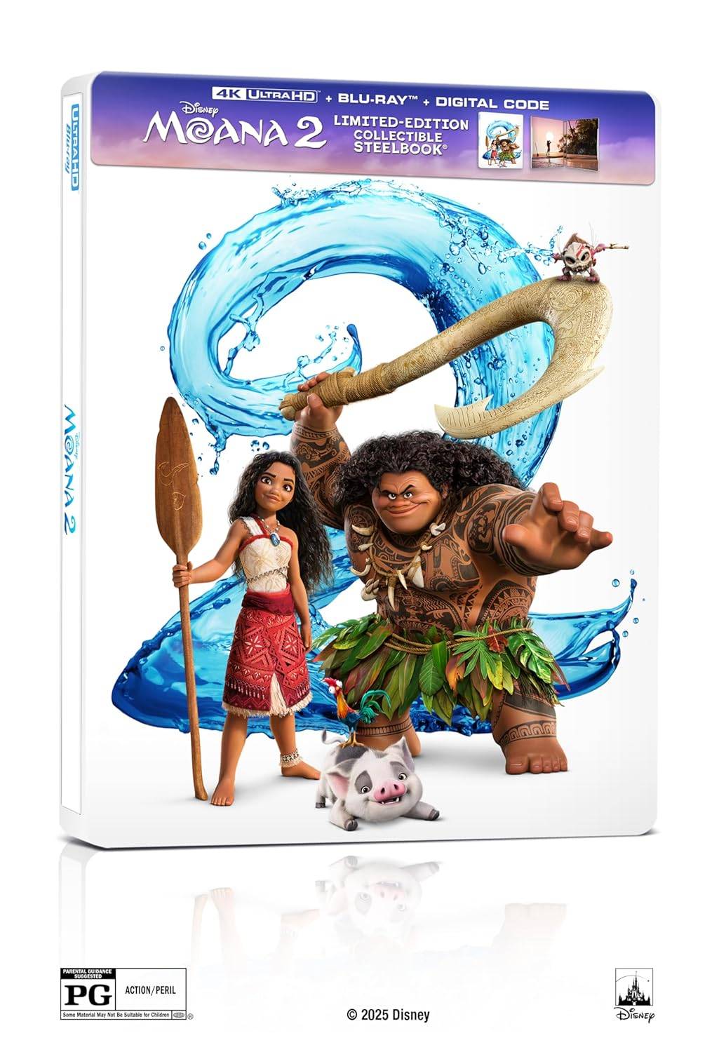 Moana 2の4K Steelbookを予約注文できるようになりました