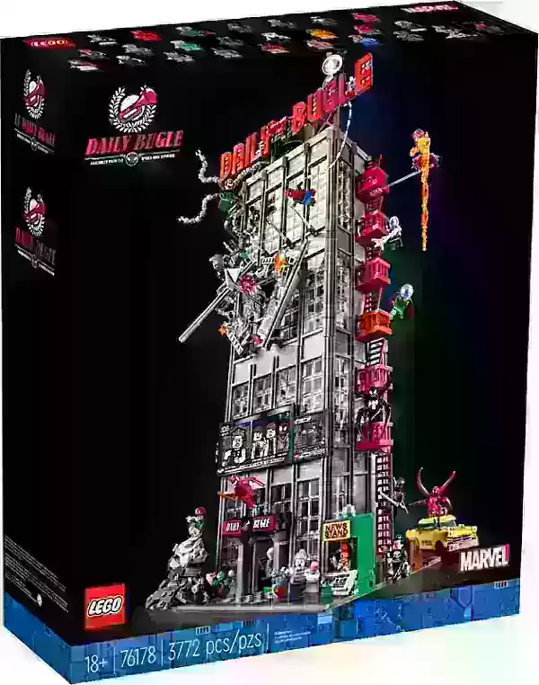 LEGO Marvel Daily Bugle set