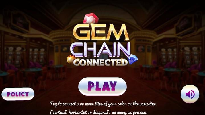 Gem Chain Connected Game ภาพหน้าจอ 1