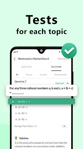 Class 8 CBSE NCERT & Maths App Zrzut ekranu 0