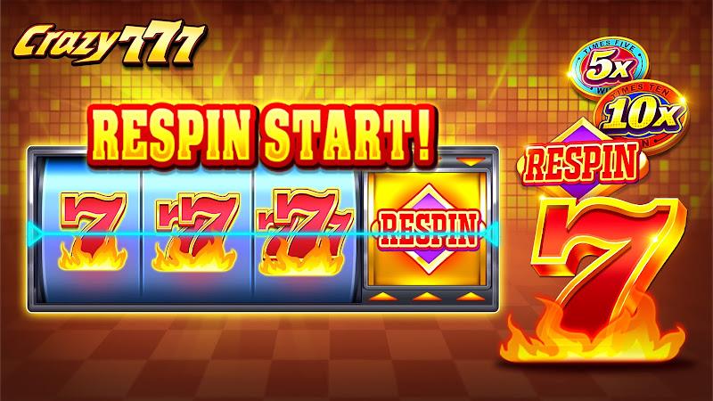 Crazy 777 Slot-TaDa Games 스크린샷 1