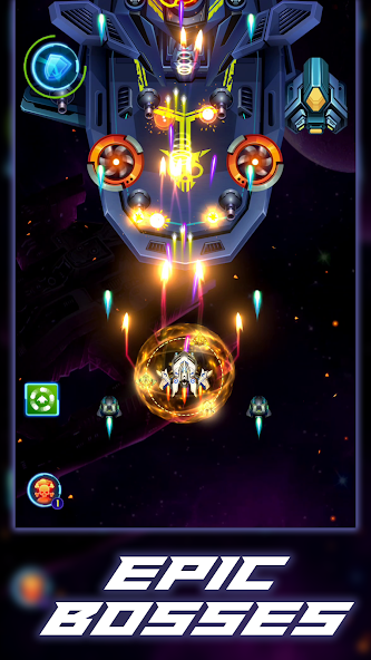 Galaxy Squad: Space Shooter Mod Schermafbeelding 0