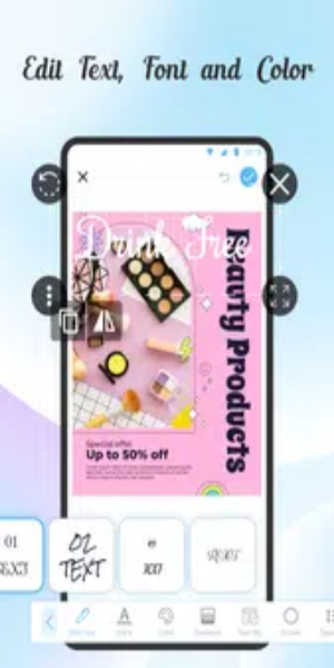 Poster Maker Art Flyer Maker 스크린샷 1