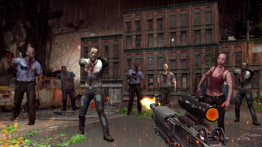 ZOMBIE HUNTER 23: Offline Game Скриншот 1