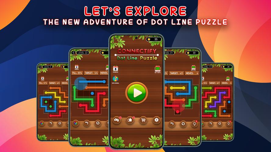 Dot Connect - Two Dots Puzzles Скриншот 0