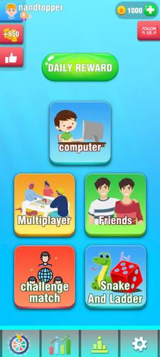 Ludo Play Dice Snake Game Tangkapan skrin 0