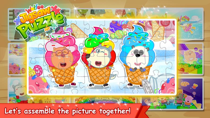 Wolfoo Jigsaw Puzzle应用截图第2张