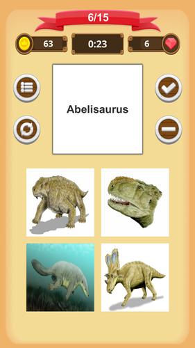 Dinosaurs Quiz 스크린샷 3