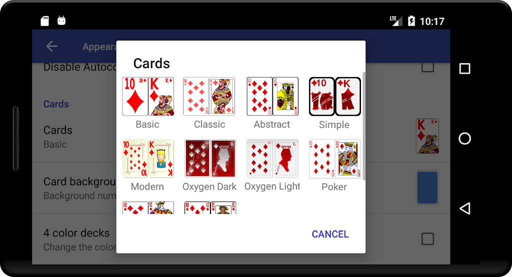 Spider card game 2019 Screenshot 3