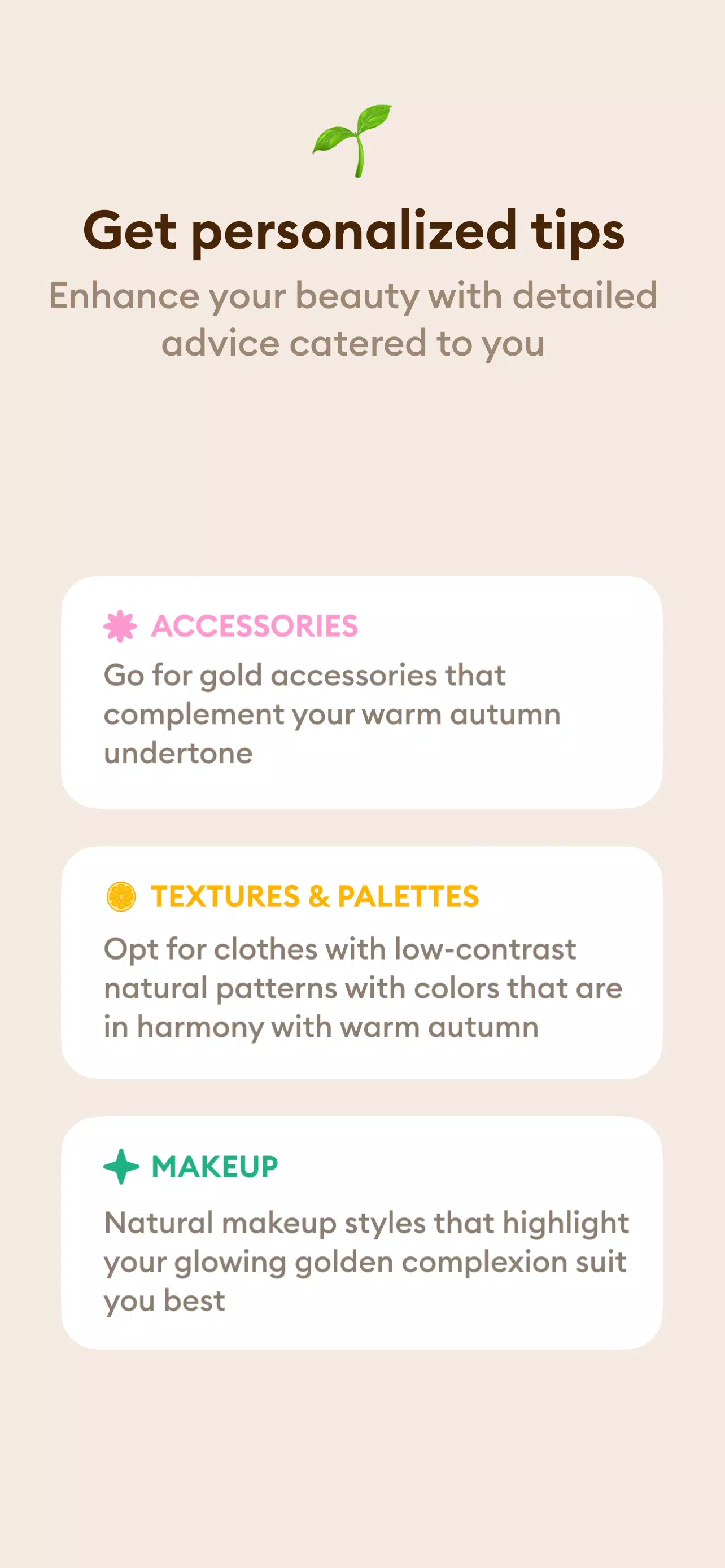 Color Analysis AI ဖန်သားပြင်ဓာတ်ပုံ 3