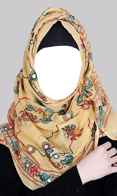 Hijab Girls Scarf Photos Zrzut ekranu 1