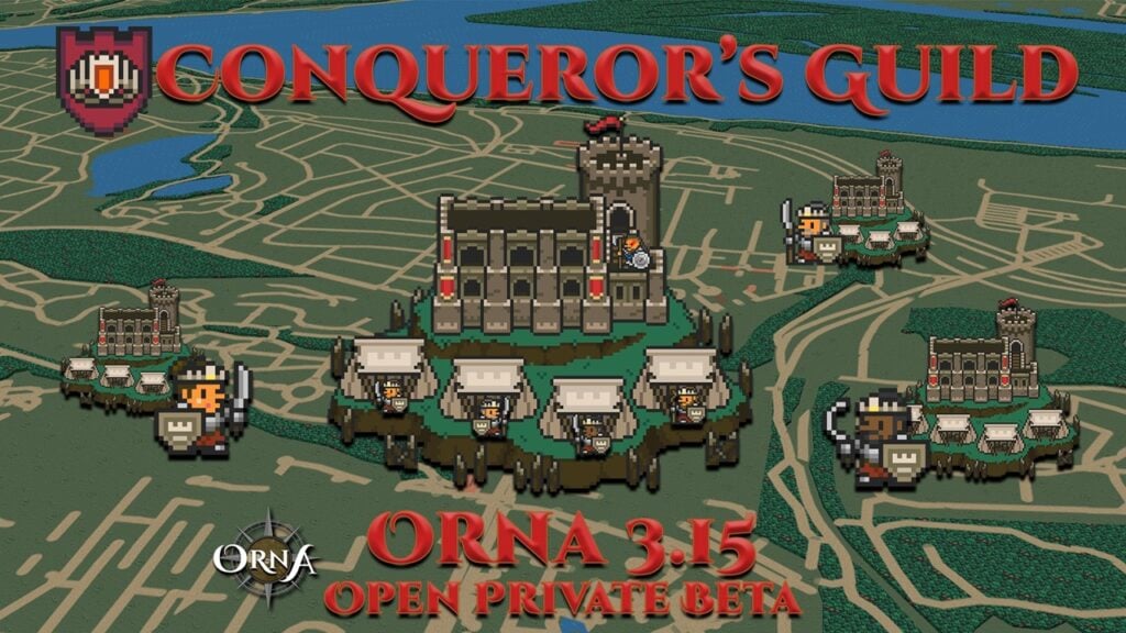 GPS MMORPG ORNA presenta el Gremio del Conquistador para la guerra de PvP