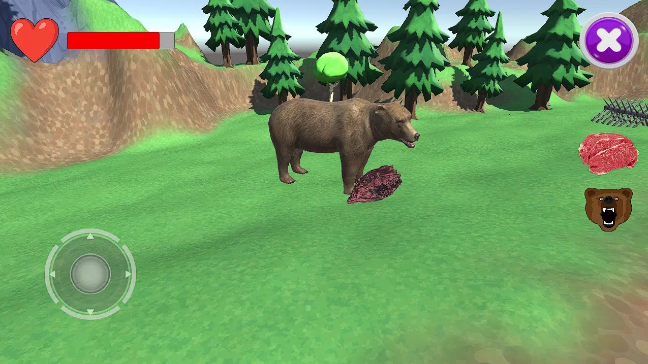 Bear simulator স্ক্রিনশট 1