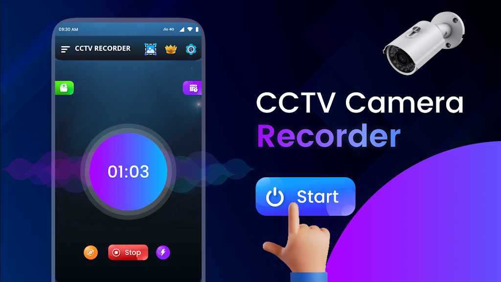 CCTV Camera Video Recorder App应用截图第0张