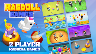 Ragdoll Arena 2 Player 스크린샷 0