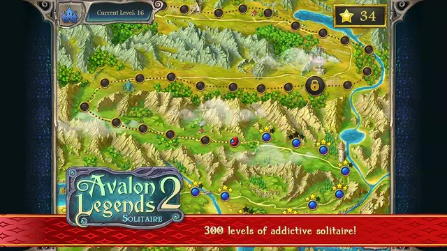 Avalon Legends Solitaire 2 स्क्रीनशॉट 3