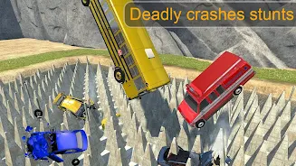 Beam Drive Crash Death Stair C ภาพหน้าจอ 1