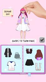 DIY Doll Diary: Paper Dress Up Screenshot 1