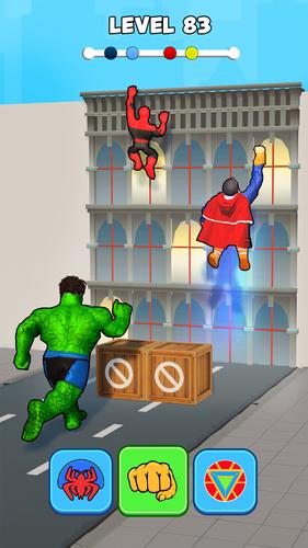 Superhero Transform Shift Game 螢幕截圖 3