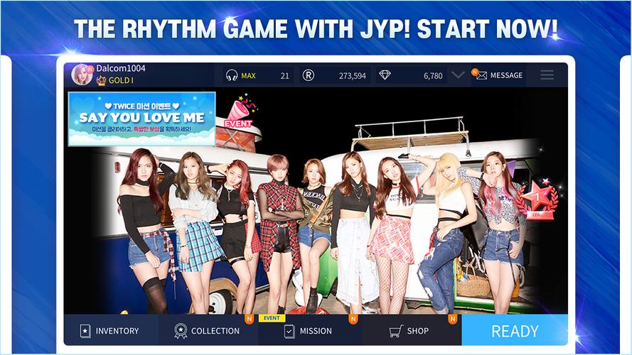 SUPERSTAR JYPNATION Captura de pantalla 1