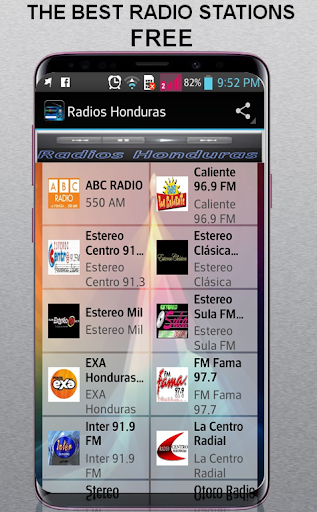 Radios Honduras应用截图第1张