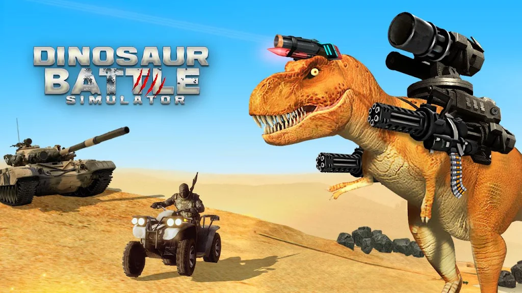 Dinosaur Battle Simulator Captura de pantalla 0