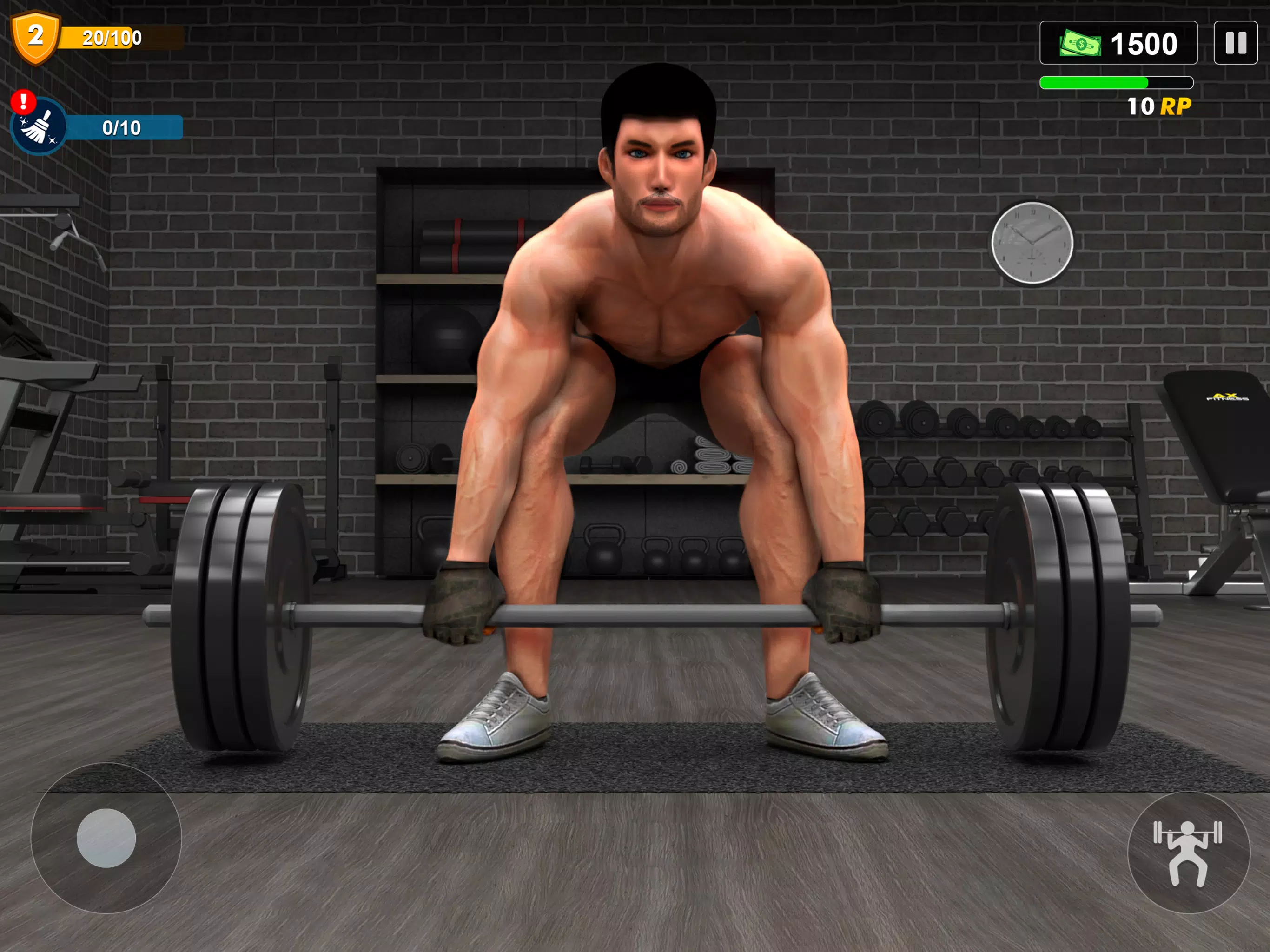 Workout Gym Simulator Game 24应用截图第3张