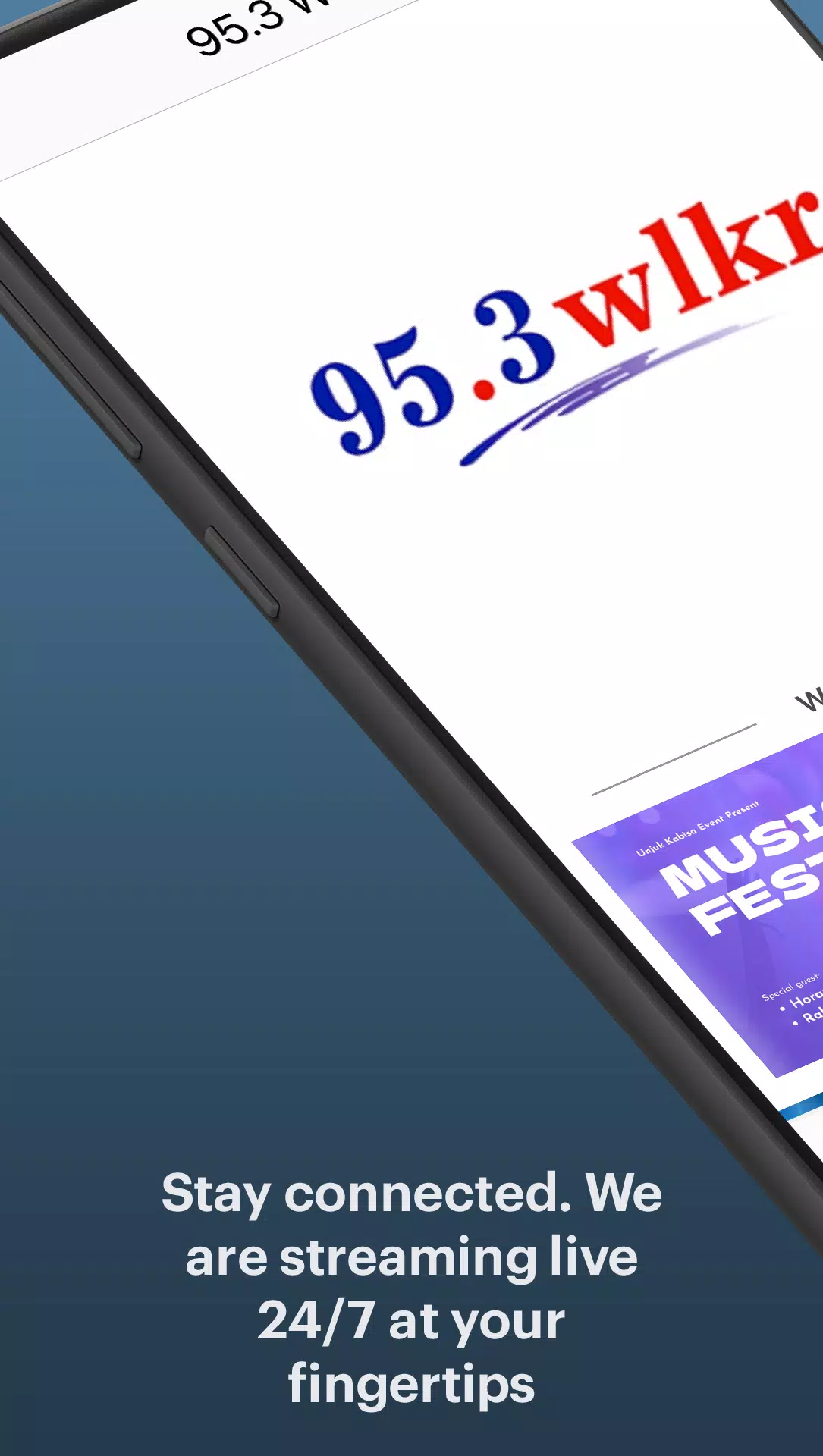 95.3 WLKR 螢幕截圖 0