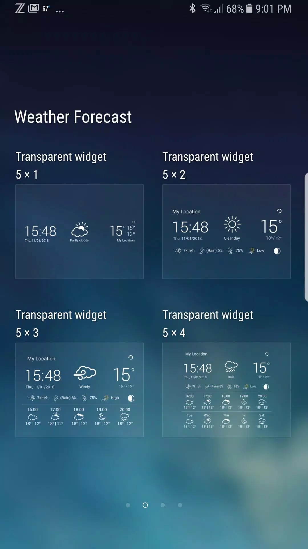 Weather Forecast स्क्रीनशॉट 2