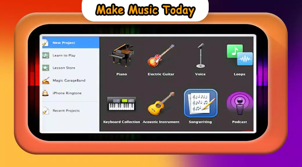 GarageBand Music in studio Clue 螢幕截圖 2