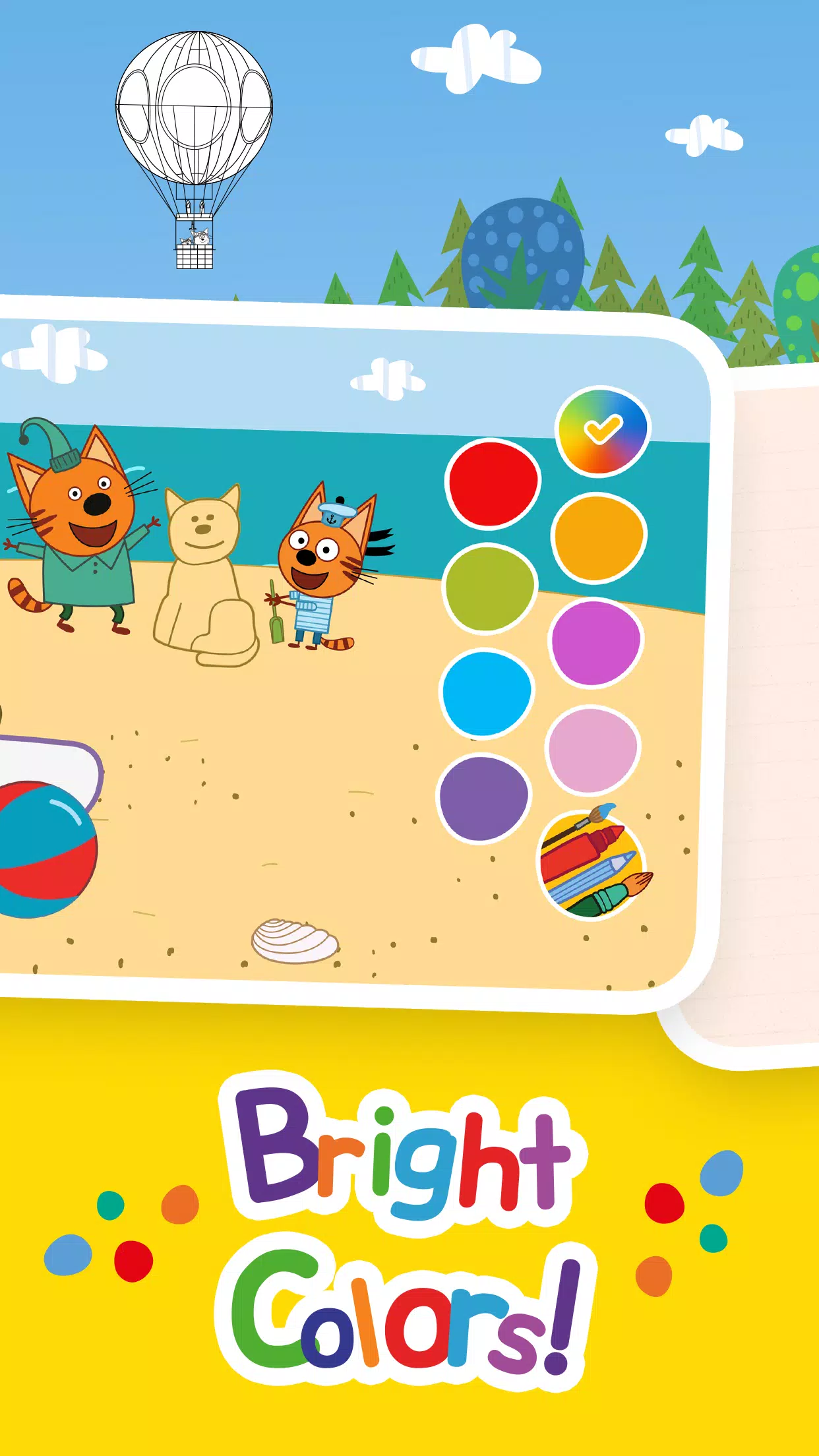 Kid-E-Cats: Draw & Color Games Tangkapan skrin 2