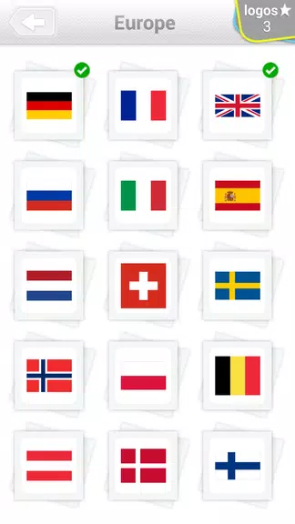 Flags Quiz - World Countries Скриншот 2