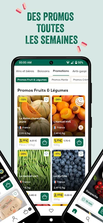 Schermata mon-marché : courses en ligne 3