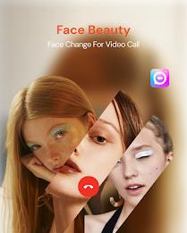 Face Beauty for App Video Call Ekran Görüntüsü 2