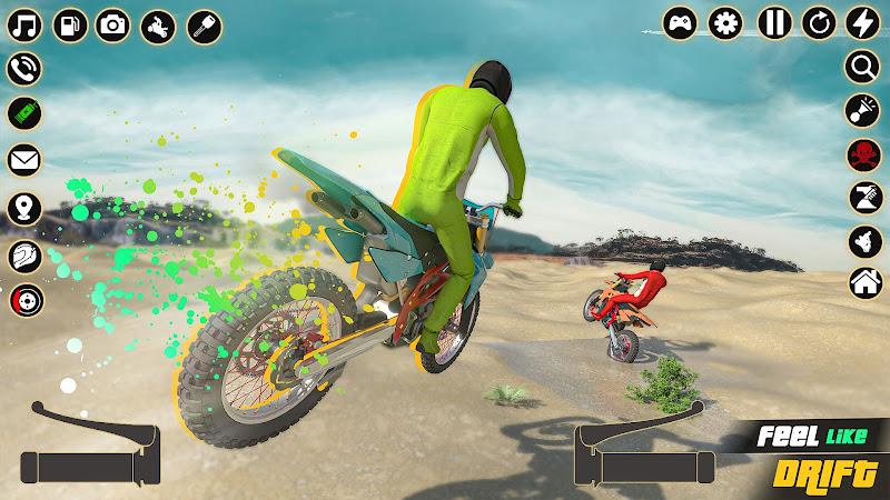 Wheelie Dirt Bike Games Captura de pantalla 3