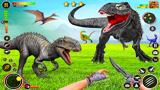 Schermata Real Dinosaur Hunter Gun Games 2