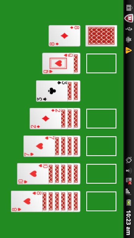A - Solitaire card game ဖန်သားပြင်ဓာတ်ပုံ 0