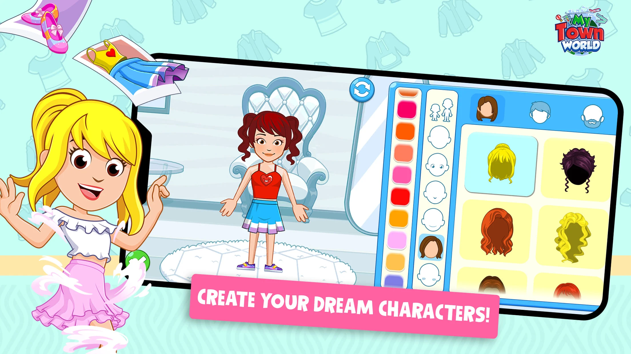 My Town World - Mega Doll City Zrzut ekranu 1