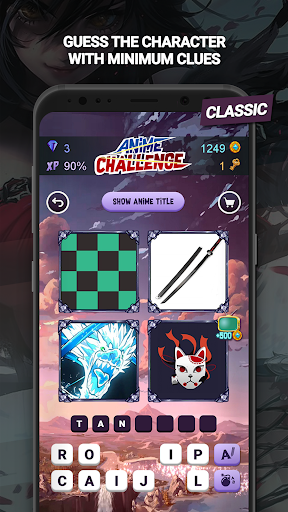 Anime Challenge - Anime Quiz Game 螢幕截圖 1