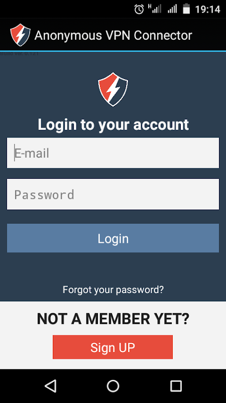Anonymous VPN Connector ဖန်သားပြင်ဓာတ်ပုံ 0