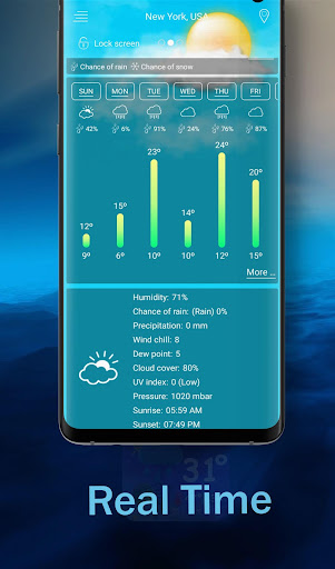 Weather and Radar Live Tangkapan skrin 0