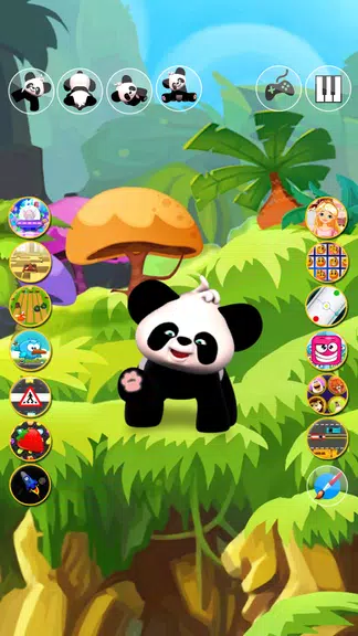 Sweet Talking Panda Baby Captura de tela 0