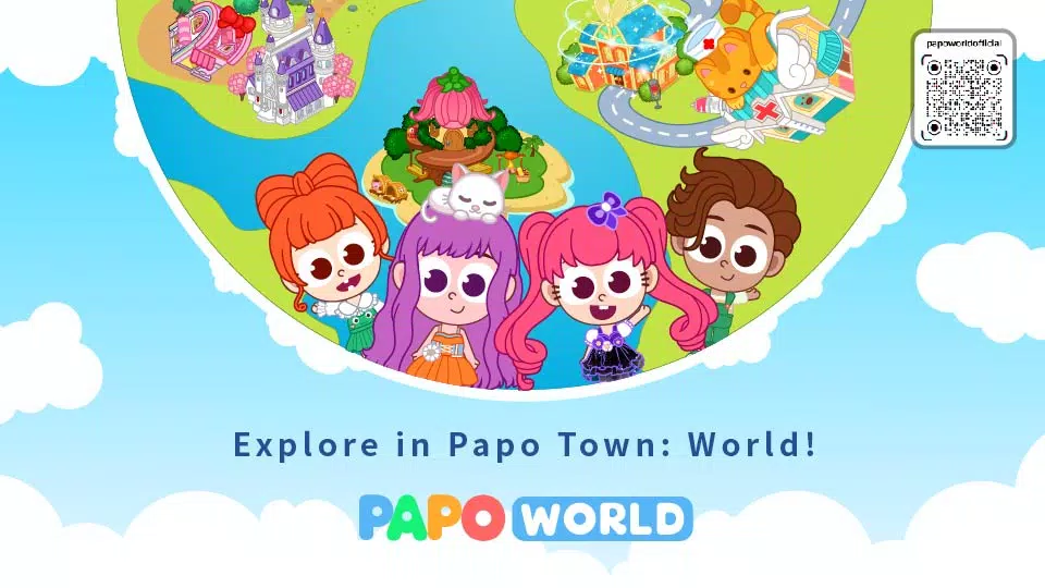 Schermata Papo Town: World 2