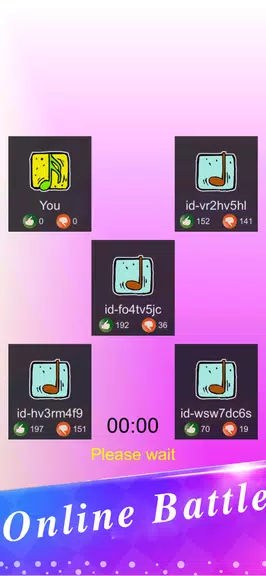 Rhythm Tiles 3:PvP Piano Games Tangkapan skrin 2