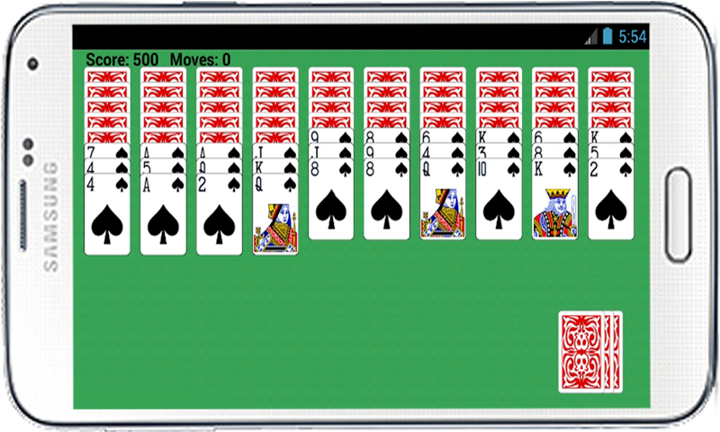 Spider Solitaire Free Game by Appsi Captura de pantalla 2