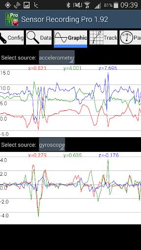 Sensor Recording Lite Capture d'écran 3